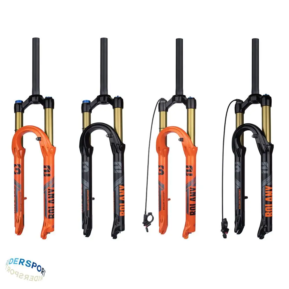 

Bolany Mtb Bike 29 Area Suspension Fork Straight Magnesium Alloy QuickRelease Manitou 27.5 Machete Bicycle Air Suspension For XC