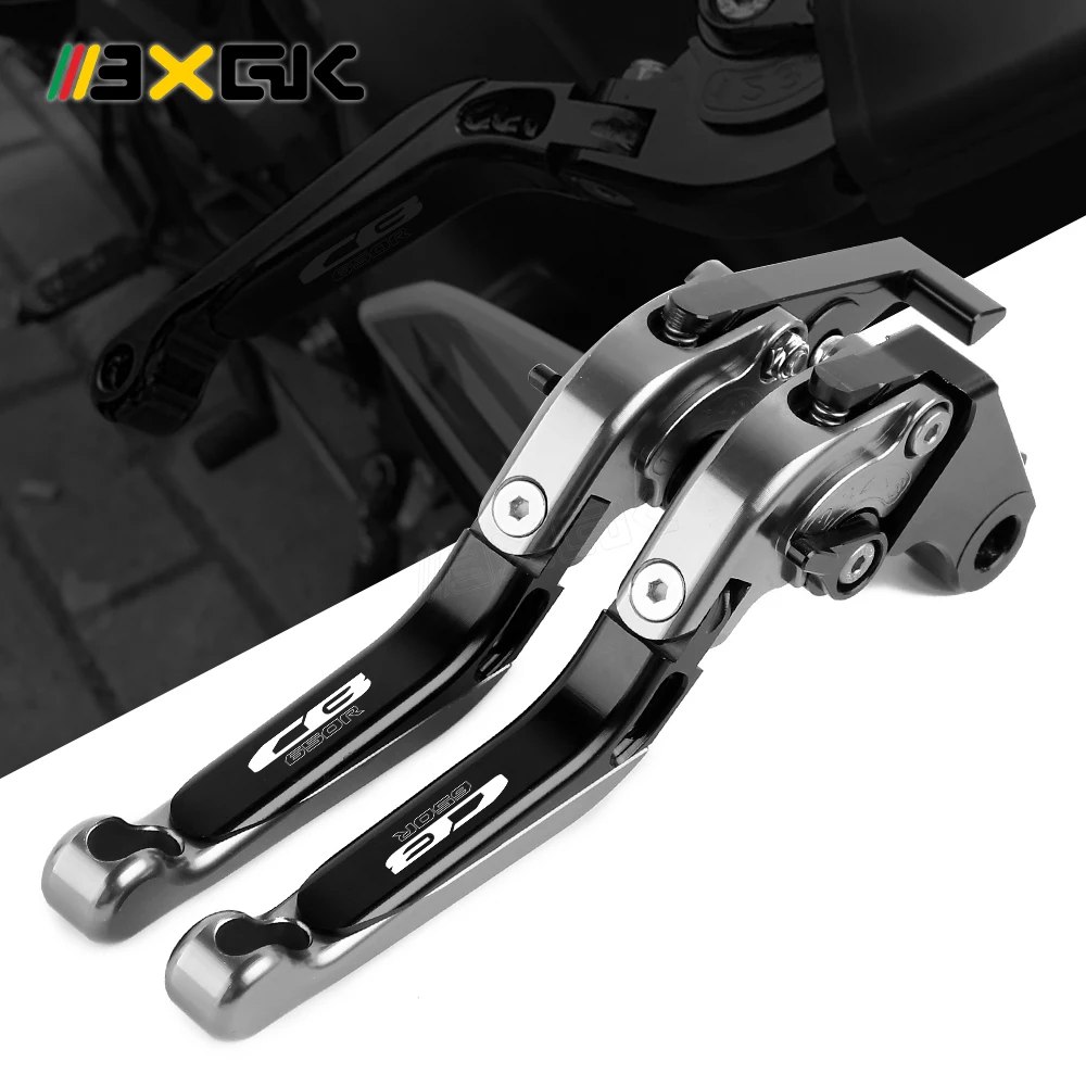 

Motorcycle Accessories For Honda CB650R 2016 2017 2018-2022 CNC Adjustable Folding Extendable Brake Clutch Levers CB650 R 2021