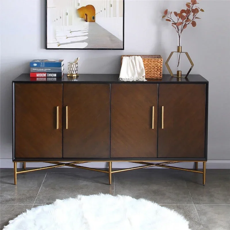 Роскошный шкаф из массива дерева для крыльца обуви украшение гостиной сервант