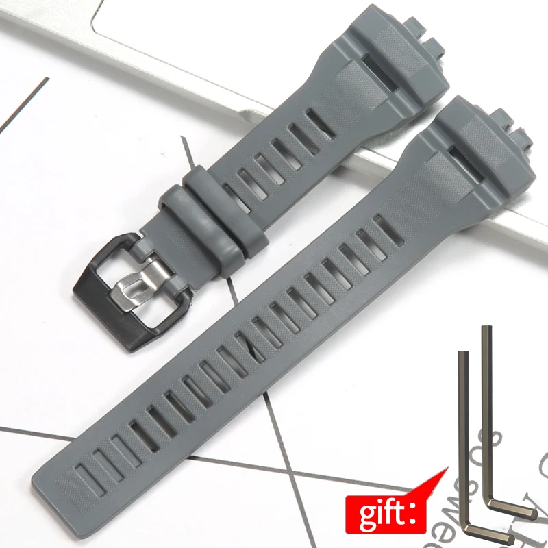 Фото Ремешок для часов GBD200, браслет для Casio G-Squad GBD-200-1A GBD-200RD-4, мужской ремешок для часов, водонепроницаемый спортивный ремешок из смолы №1