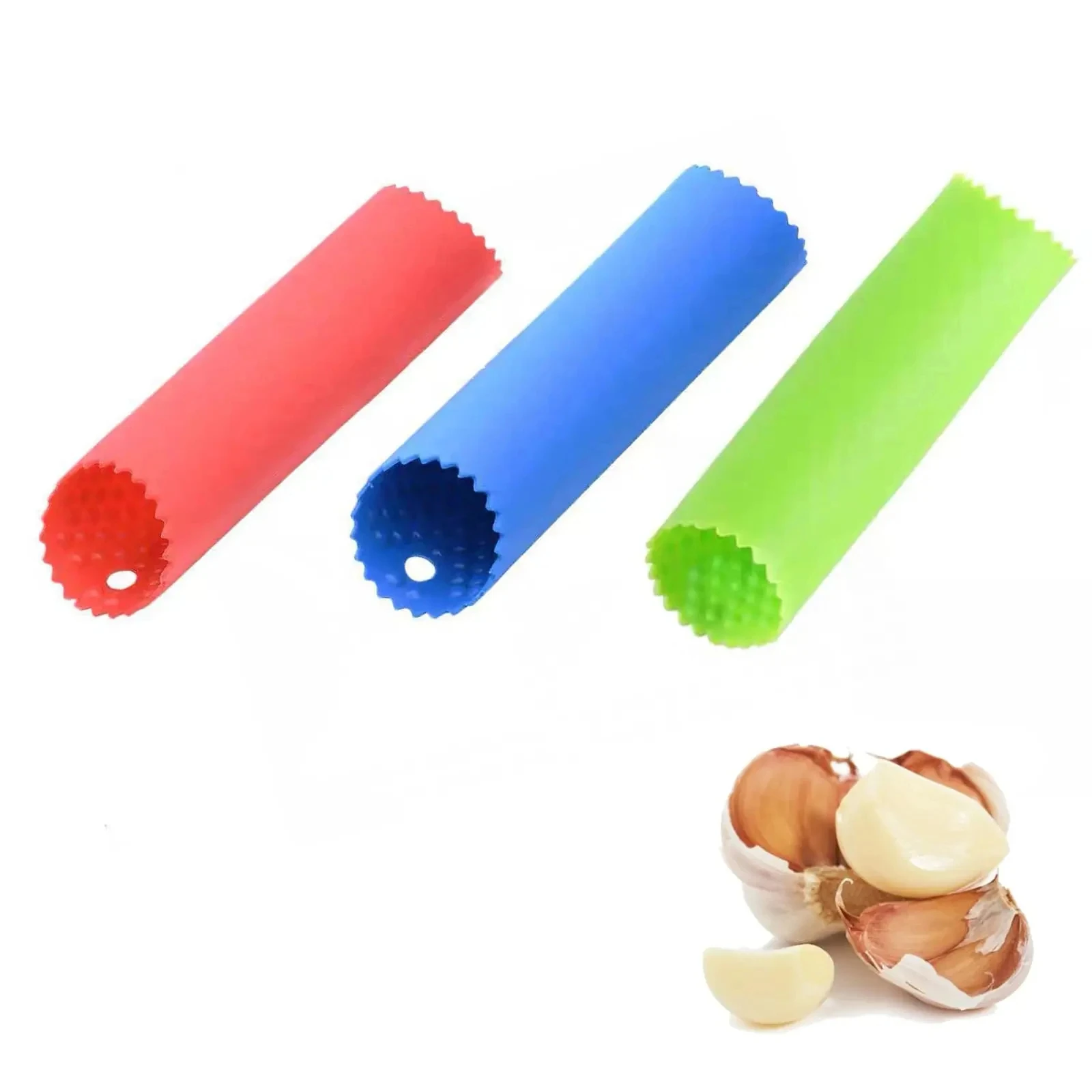 Силиконовая овощечистка для чеснока быстрый экологически чистый домашний