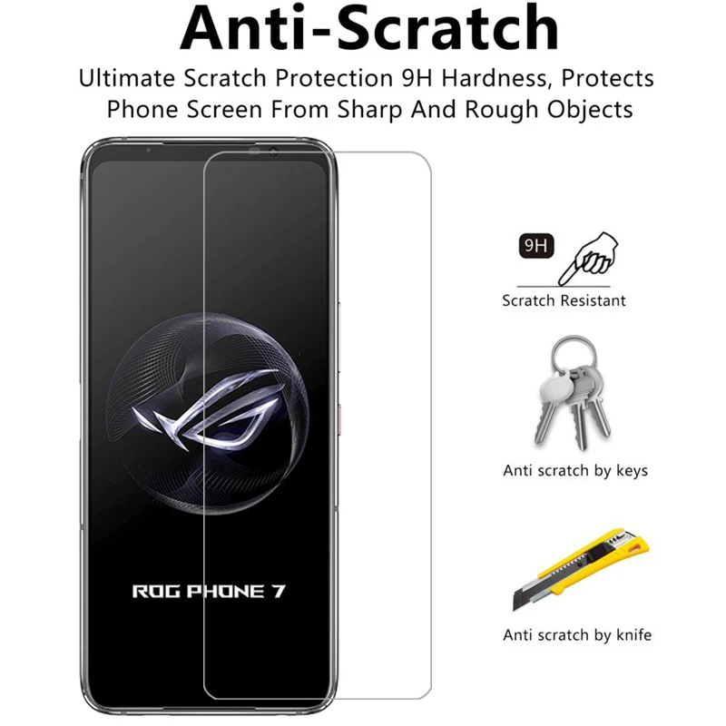 Защитная пленка для экрана телефона asus rog 7 Ultimate защитное закаленное стекло на