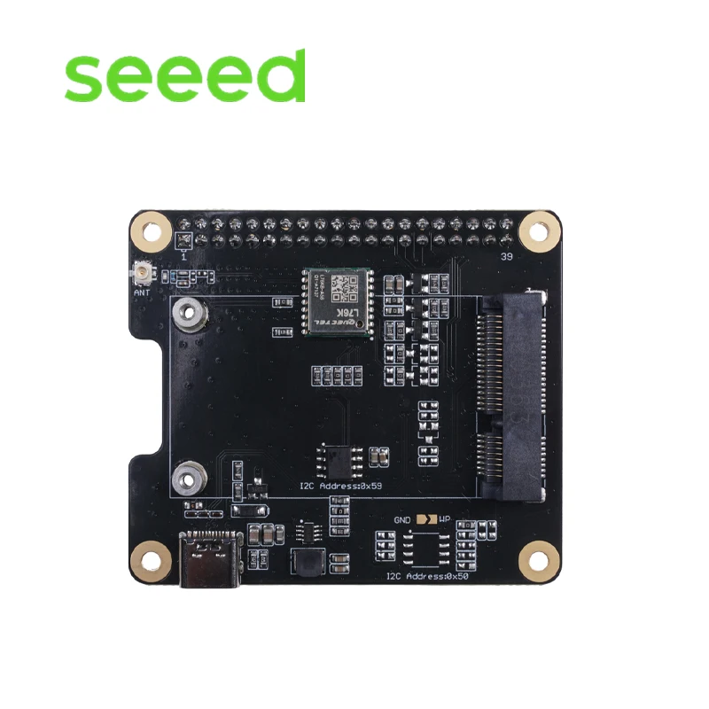 Фото Шляпа Seeed WM1302 Raspberry Pi для подключения модуля WM1302 LoRaWAN, формирователя мини-PCIe, концентратора LoRa Semtech SX1302 №2