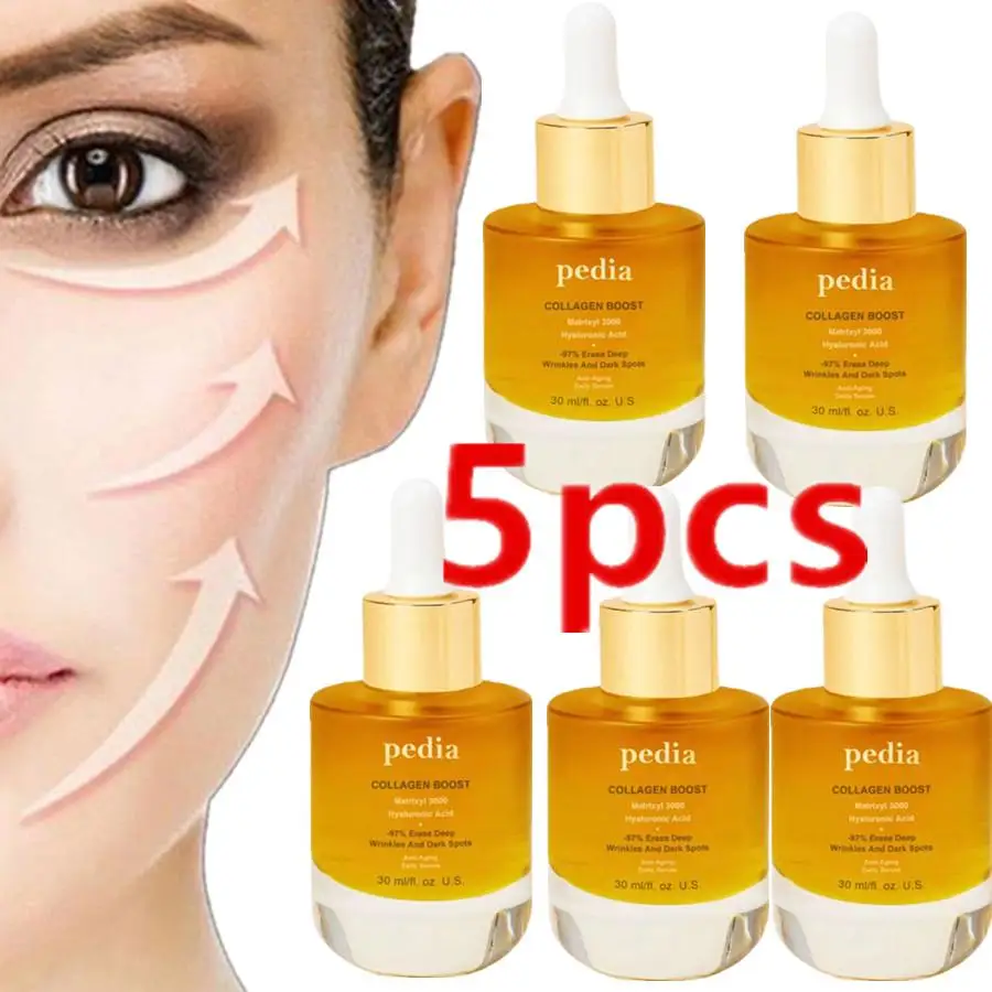 

5PCS 30ml Pedia Advanced Collagen Boost Anti Aging Serum Face Mosturizure Tightening Lifting Collagen Face Serum For All Skin