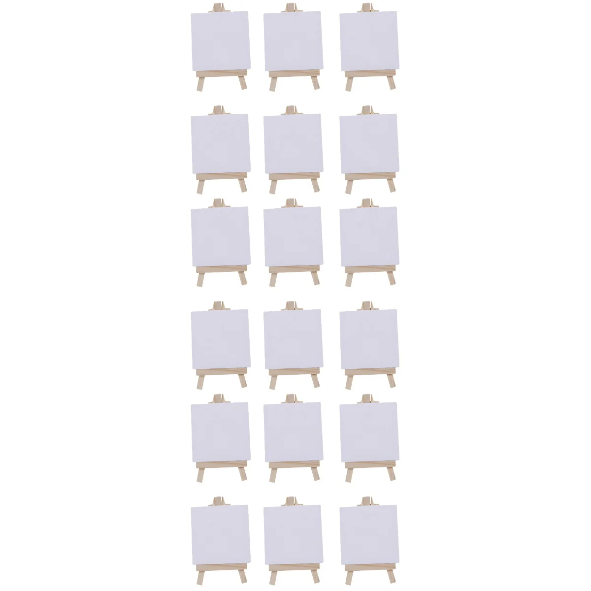 

18 комплектов, настольная тренога с деревянным дисплеем