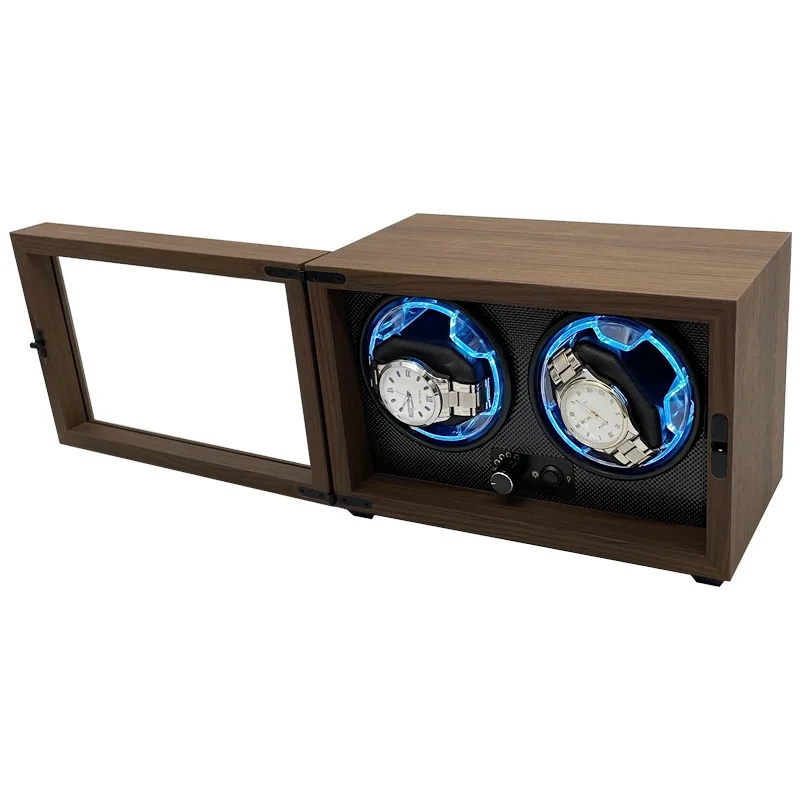 

Watch Winder Usb Powered for Automatic Watches Mechanical Watches Rotator Holder Wood Case Winding Cabinet Storage Display Boxes