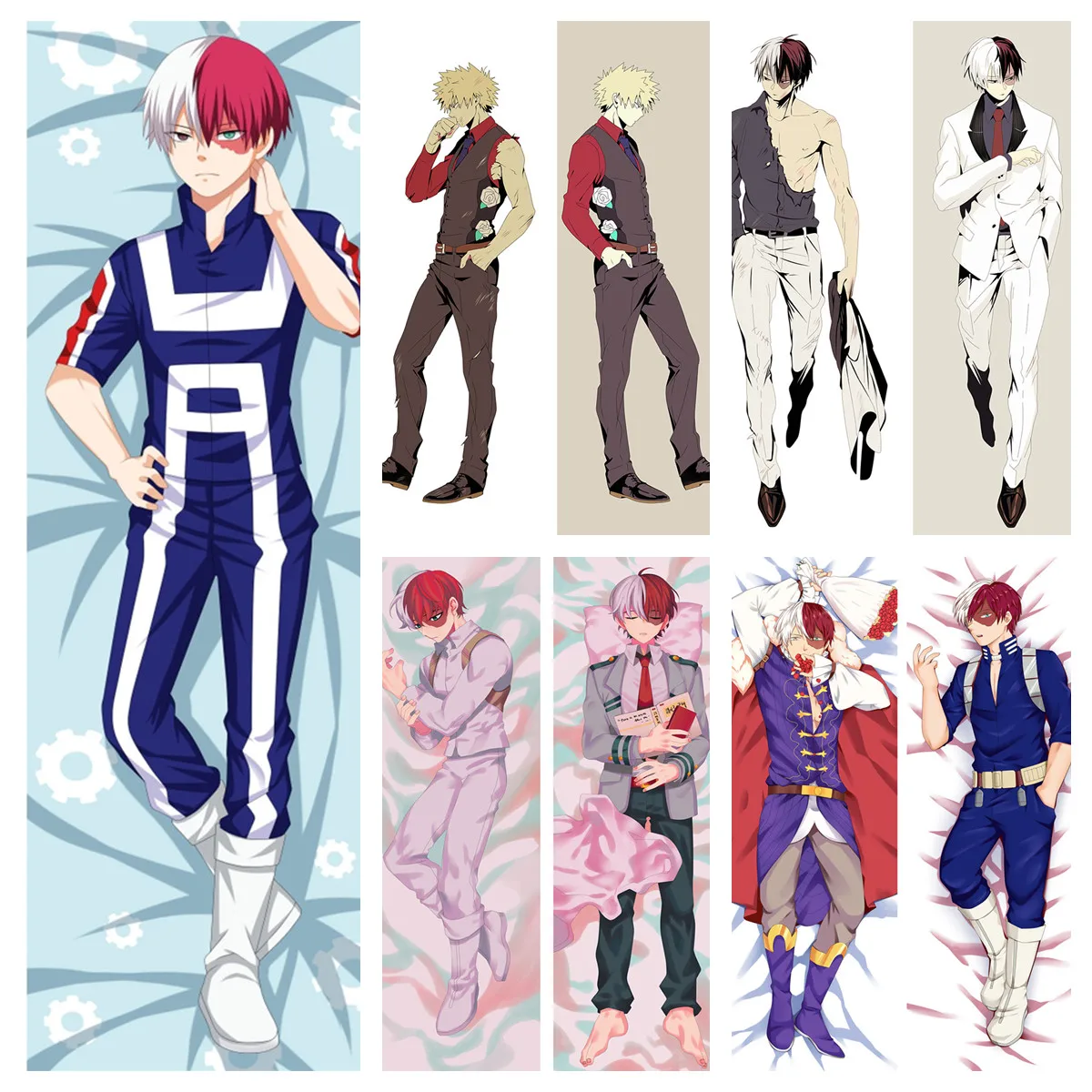 

Аниме Подушка-обнимашка Dakimakura My Hero моя геройская Академия чехол Todoroki Shoto Сделай Сам пользовательская Подушка Наволочка декоративная подушк...