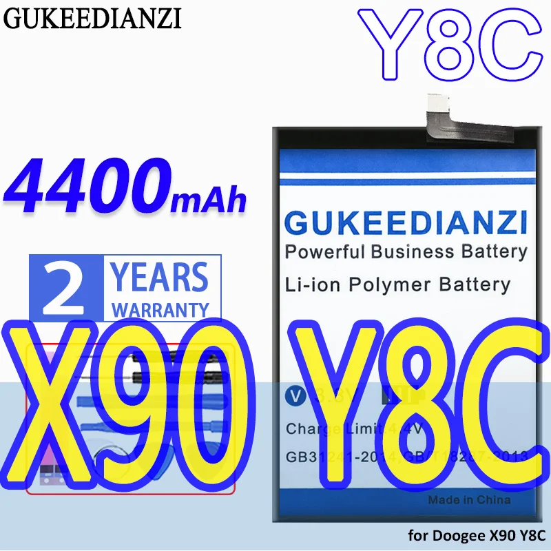 

High Capacity GUKEEDIANZI Battery 4400mAh for Doogee X90 Y8C DoogeeX90