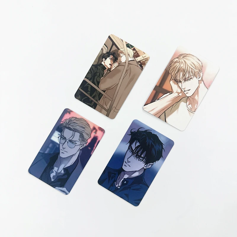 

Набор фотокарточек ЛОМО с корейскими вебтун персонажами