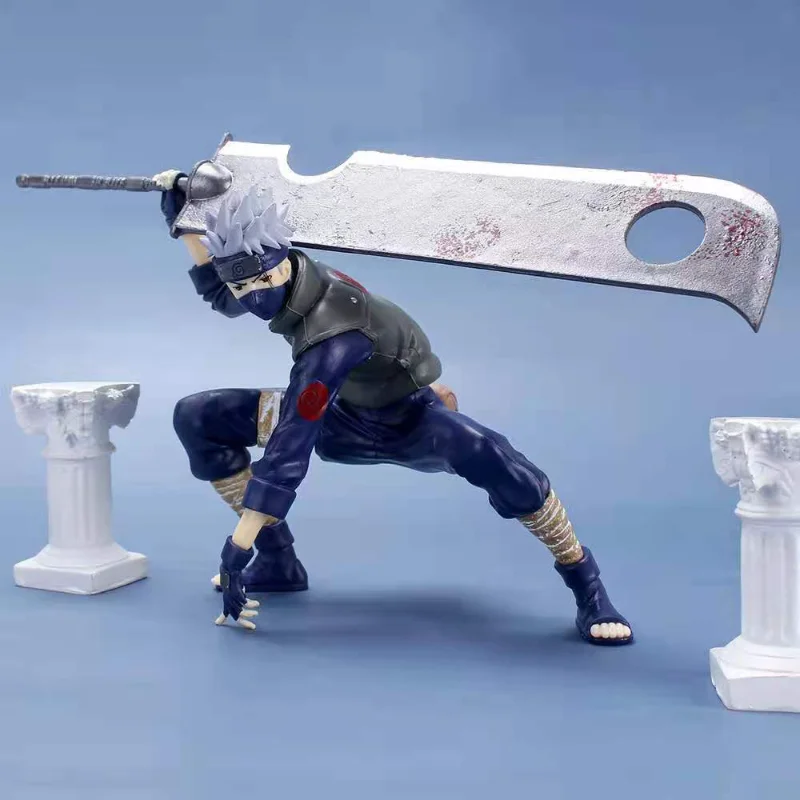

Naruto Anime Figures NARUTO Figma Action Figure Hatake Kakashi Model Doll Cartoon Kids Children Toys Cool Birthday Gift Figurine