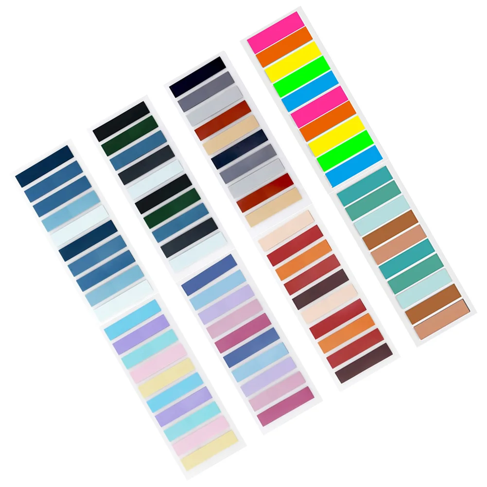 

Самоклеящиеся маркеры для бумаг, 8 книг