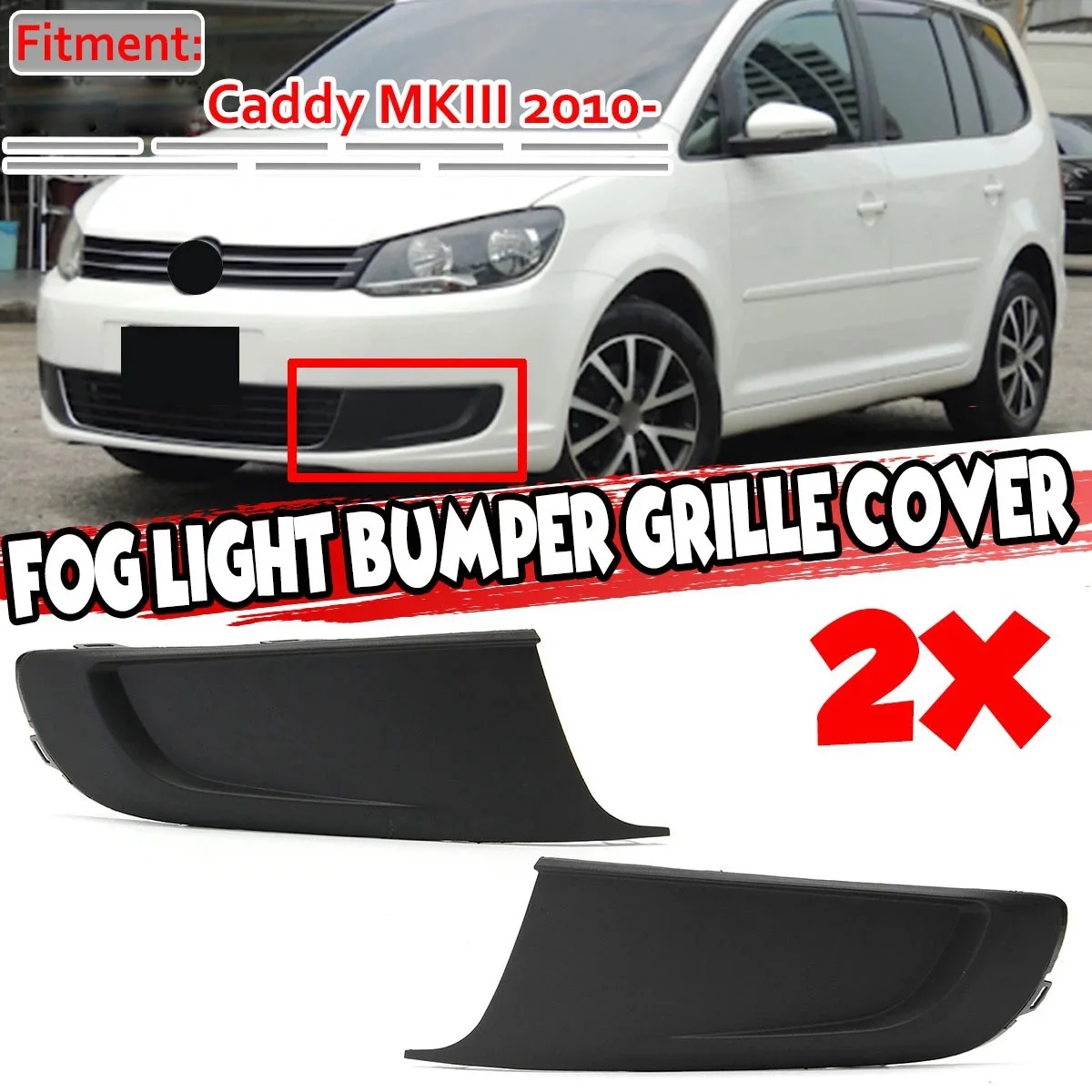 Передний бампер автомобиля противотуманная решетка крышка гриля отделка крышки