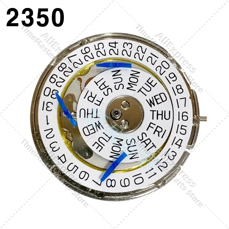 Фото Ханчжоу 2350, механический механизм, Китай, шестистрелочный двойной календарь, многострелочный механизм, детали механизма часов №1