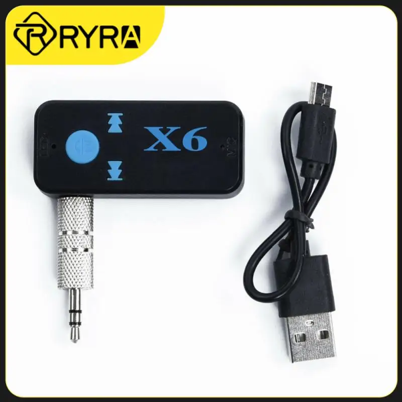

Автомобильный приемник RYRA X6, новая версия Plus, интерфейс 3,5 мм, аудиоприемник Bluetooth, TF-карта во время зарядки, Walkman