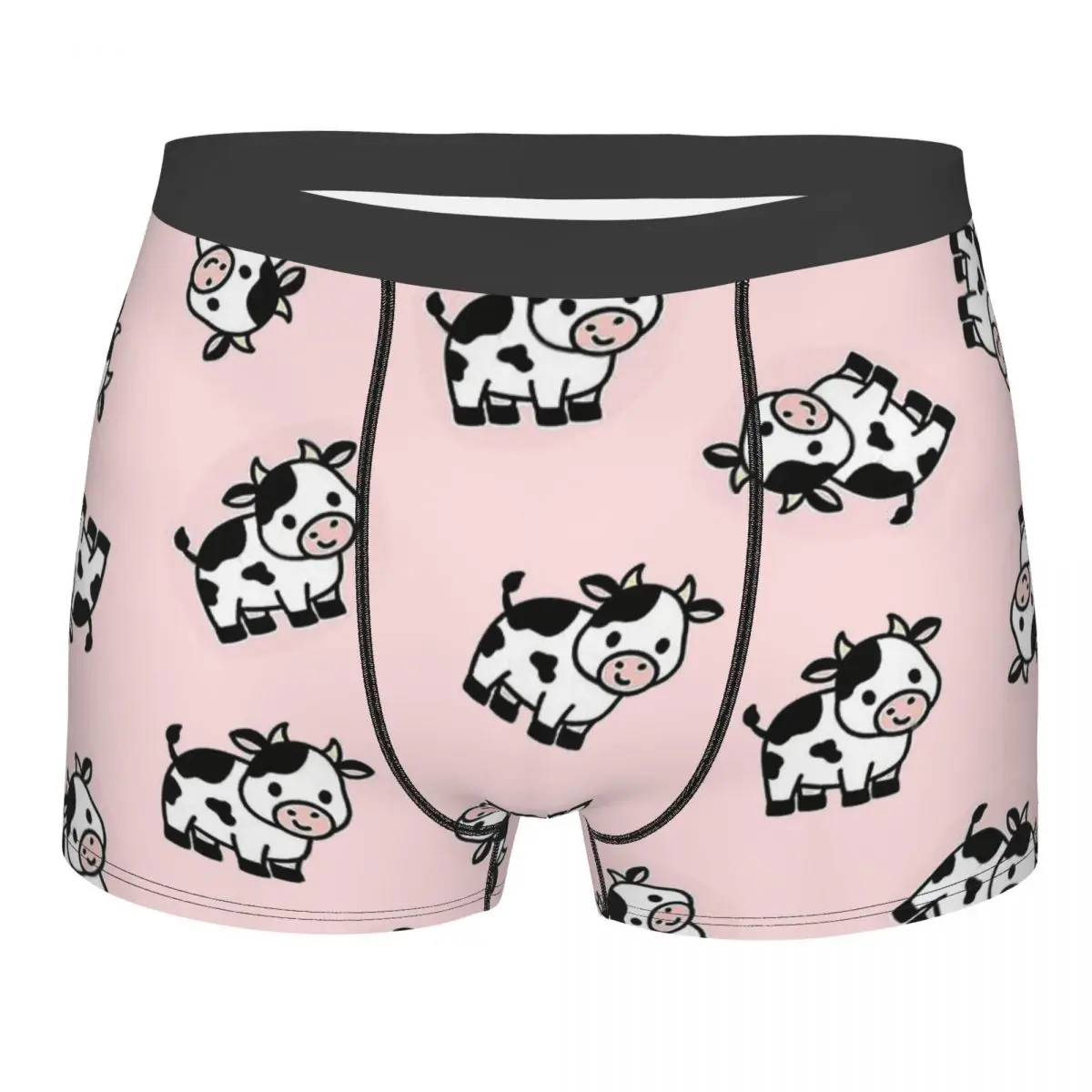 Коровья Чиби Мини трусы хлопковые Мужское нижнее белье сексуальные шорты