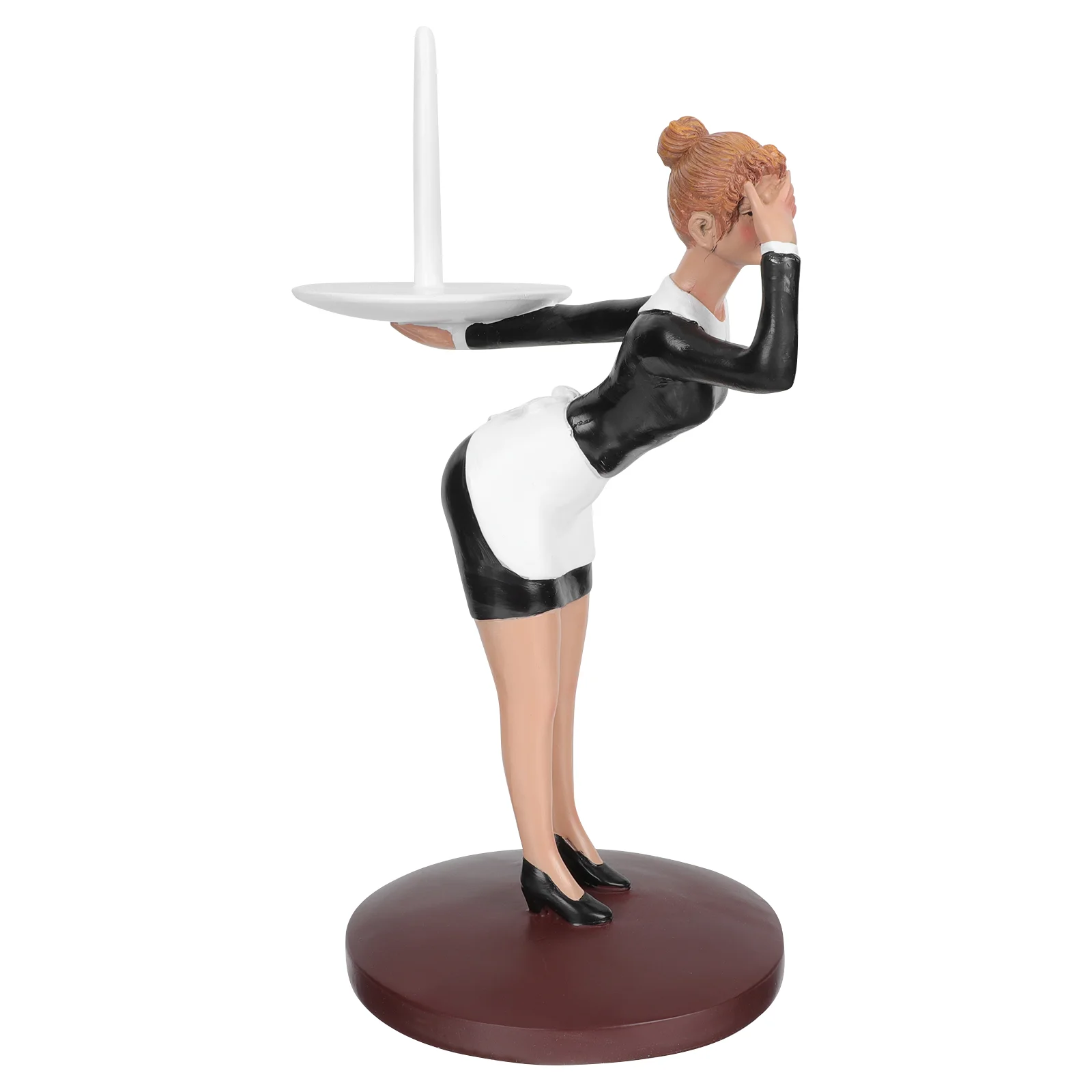 

Desktop Stand Paper Towel Holder Tissue Rack Creative Style Stylish Reserve Storage Vertical Home