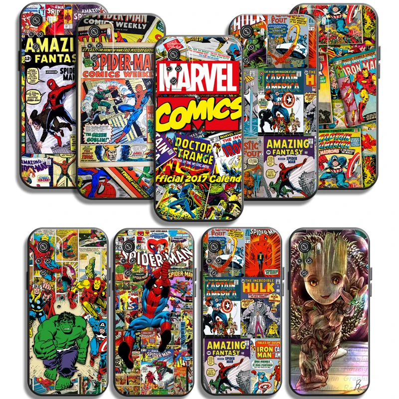 

Avengers Marvel Phone Cases For Xiaomi Redmi 7 7A 9 9A 9T 8A 8 2021 7 8 Pro Note 8 9 Note 9T Back Cover Coque Soft TPU Carcasa