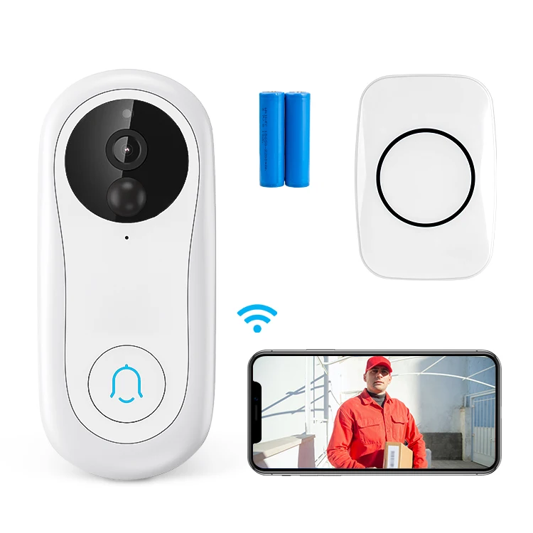 

Battery-Free Wifi 1080 P Tuya Camera Doorbell Smart Wireless Interphone Audio Intercom Video Doorbell