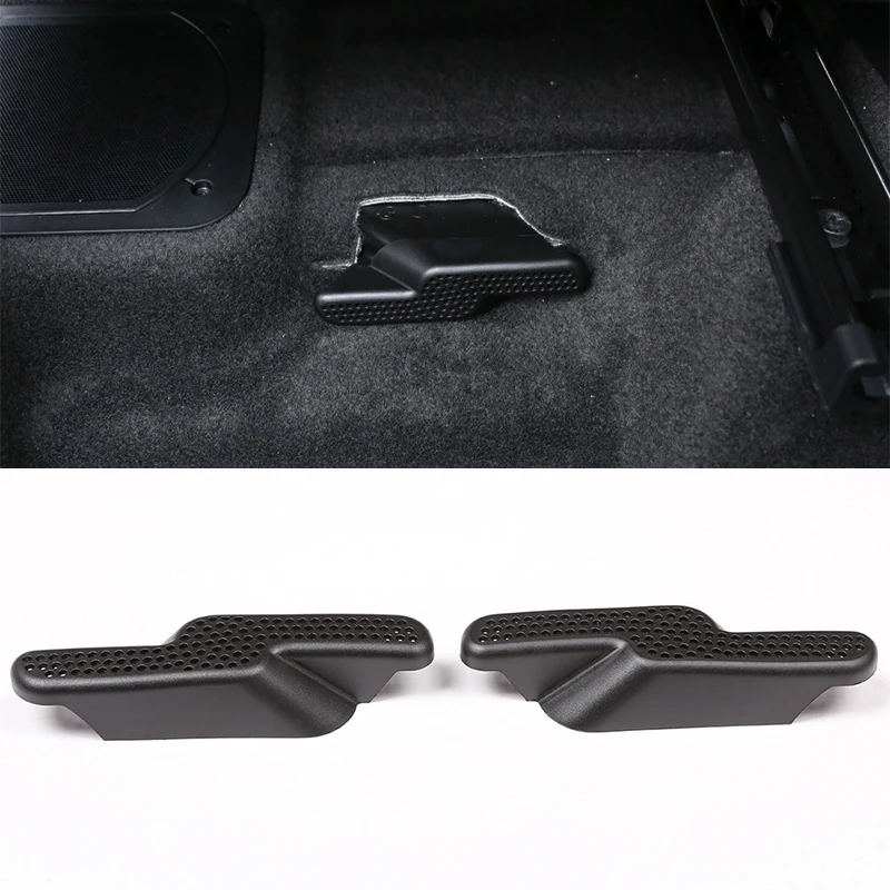 

2pcs Black for BMW X1 F48 2016-2019 for BMW 2 Series F45 F46 Car Seat Outlet Air Outlet Vent Protect Cover Trim Accessories Y
