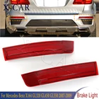 Фсветильник заднего бампера X-CAR 1648201174 1648201274, предупредительная лампа, красные линзы для Mercedes-Benz X164 GL320 GL450 GL550 2007-2009