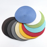 6pcs pp dining table mat woven placemat pad heat resistant bowls coffee cups coaster tableware mat for home kitchen party supply