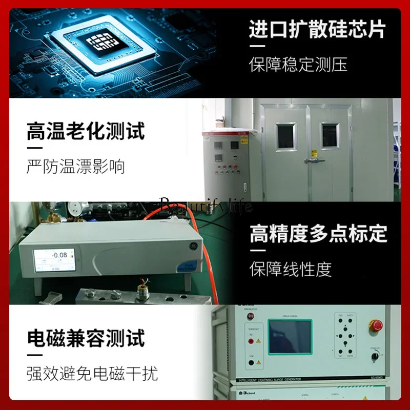 Интегрированный датчик перепада давления Meikong 4-20 мА высокоточное давление