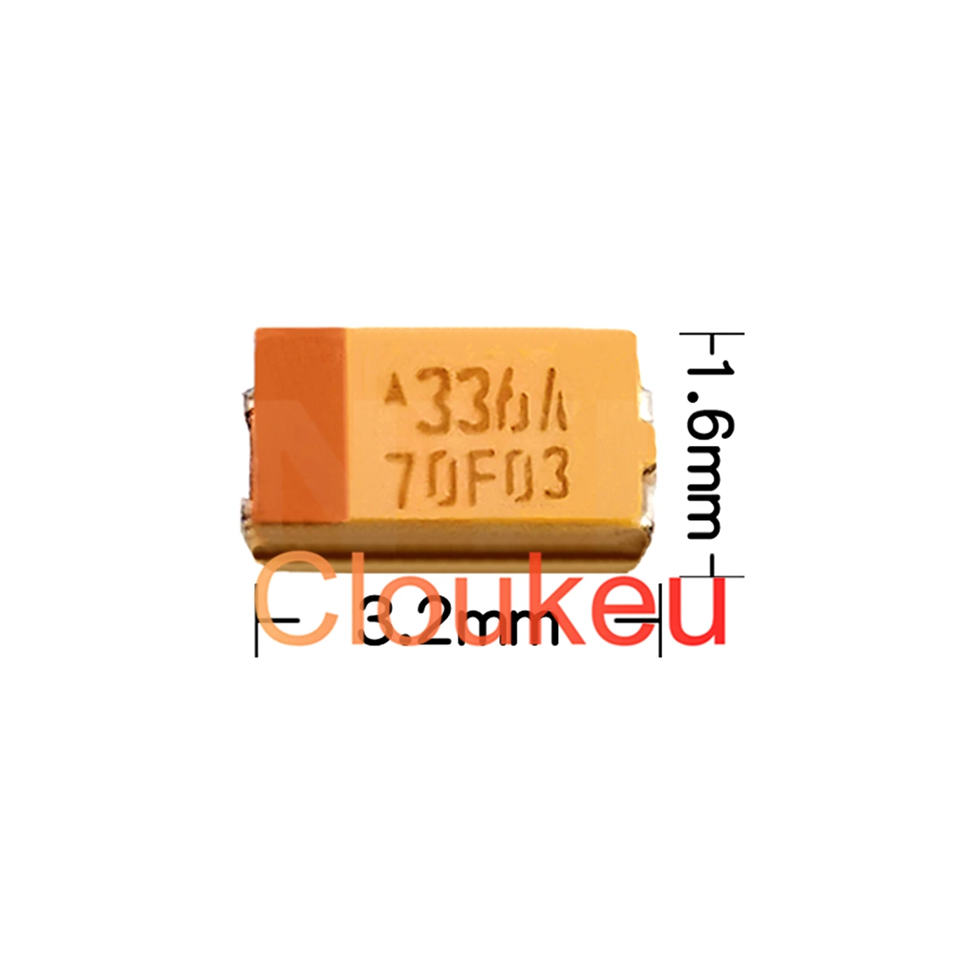 1206 3216 A SMD Танталовый конденсатор 6 3 В 10 в 16 25 35 0 1 мкФ 22 Ф 33 2 4 7 47 100 - купить по