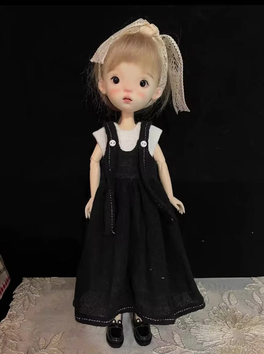 Высококачественный стиль 2025 года 2 шт. юбка на подтяжках Blythe/топ 1/6 30 см (подходит