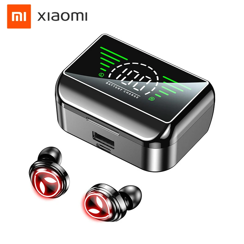 

2022 Xiaomi Bluetooth-наушники; Настоящие беспроводные TWS мини-наушники-вкладыши с цифровым дисплеем; Экологичные Игровые наушники 5,1