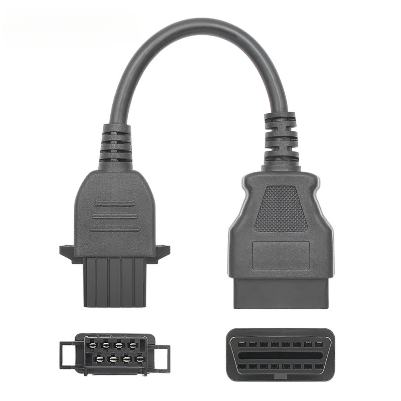 Фото Кабель OBD2 8-контактный/16-контактный для VOLVO Vocom 88890300, адаптер OBD для грузовиков Volvo 8-контактный, для тяжелых условий эксплуатации, соединители OBD 2 OBDII, сканер OBDII №3