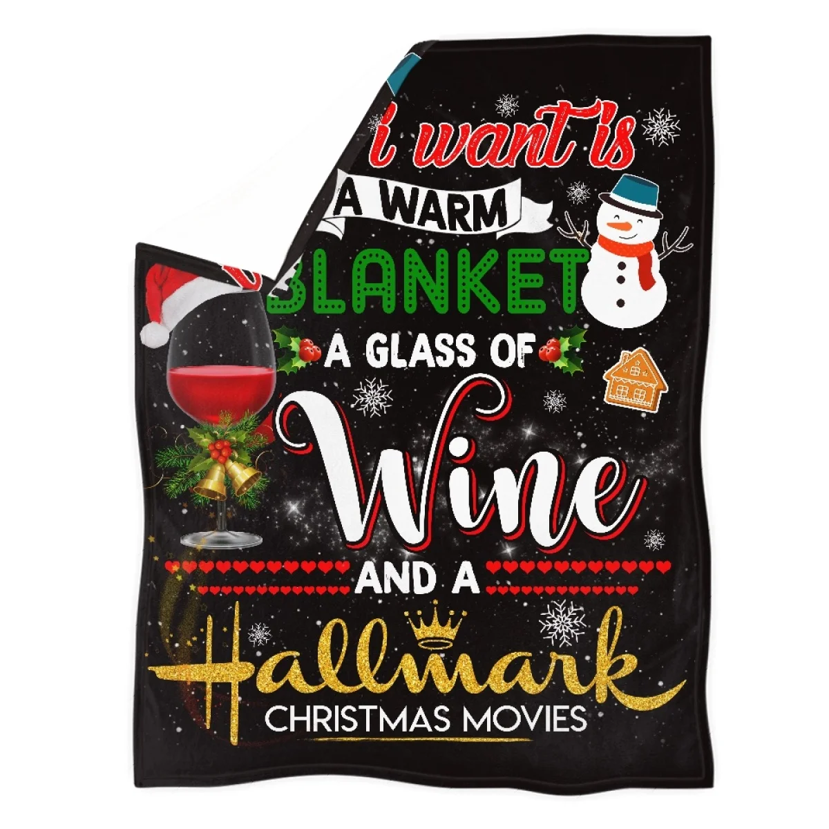 

Christmas Movies Watching Nap Blanket Super Soft Cozy Coral Fleece Throw Blanket Bedspread for Couch Throw Travel Home Textile