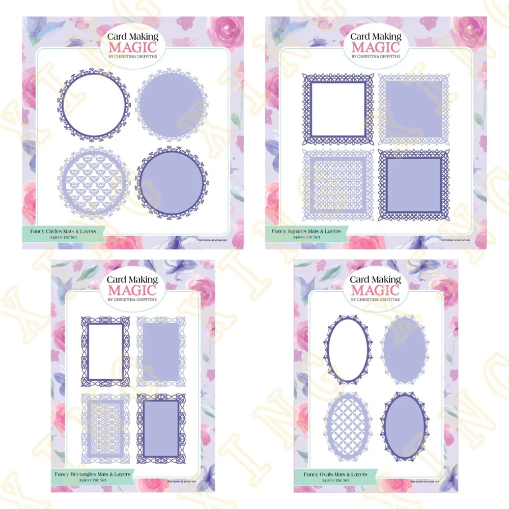 

Металлические Вырубные штампы, необычная квадратная рамка и панель, декоративный трафарет, тиснение, шаблон, сделай сам, поздравительная открытка ручной работы