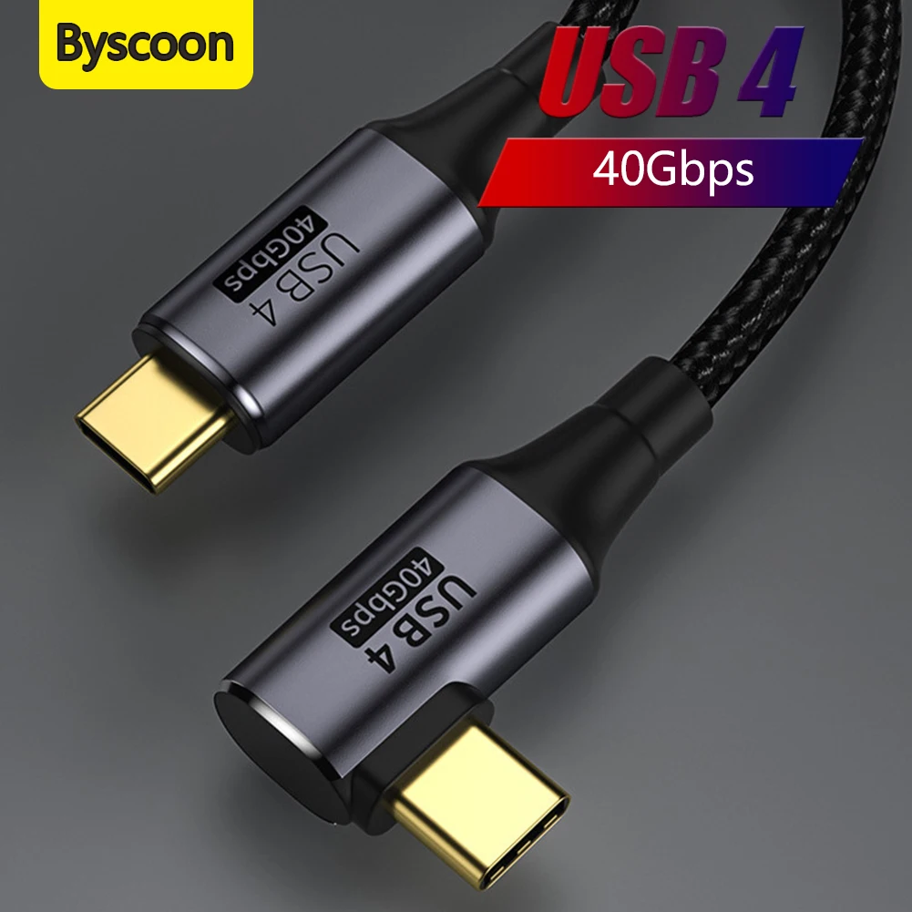 Кабель USB 120 Thunderbolt 3 4 C на Type 40 Гбит/с 8K @ 60 Гц 4K 100 PD Вт