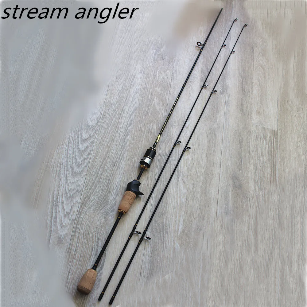 Stream Angler 562UL Стержень для приманки 1 68 м 2 насадки Aast Action Маленькие маленьких рыб