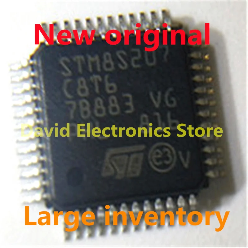 

5PCS/lot New original MCU chip STM8S103F2P6 STM8S105C6T6 STM8S105K6T6C STM8S207C8T6 STM8S105S4T6C STM8S105S6T6C