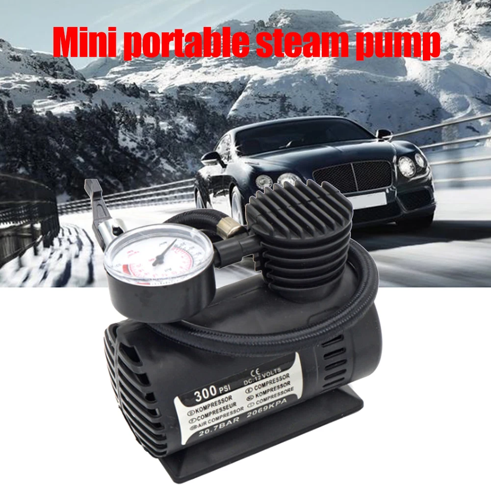 

Автомобильный насос для шин, 300 PSI, 12 В