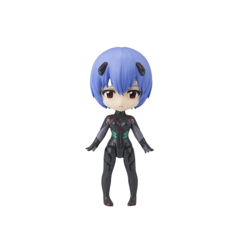 

BANDAI Figuarts mini NEON GENESIS EVANGELION EVA Ayanami Rei Action Figures Assembled Models Children's Gifts Anime