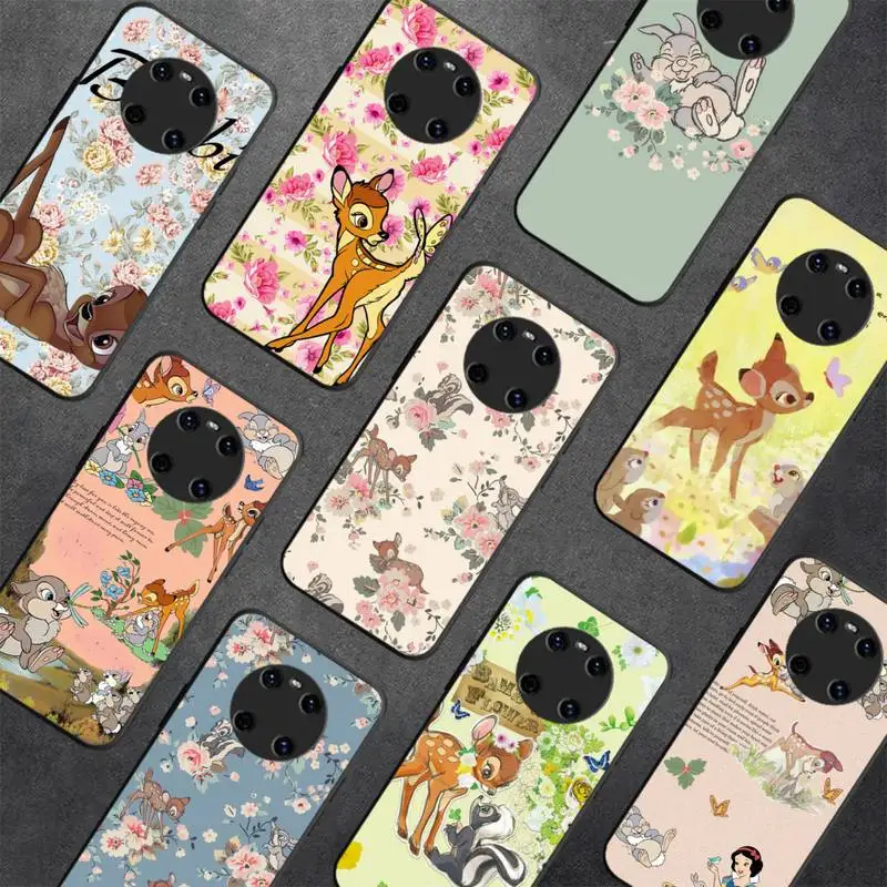 

Disney Cartoon Bambi Phone Case For Huawei Y5 Y62019 Y52018 Y92019 funda case for 9prime2019