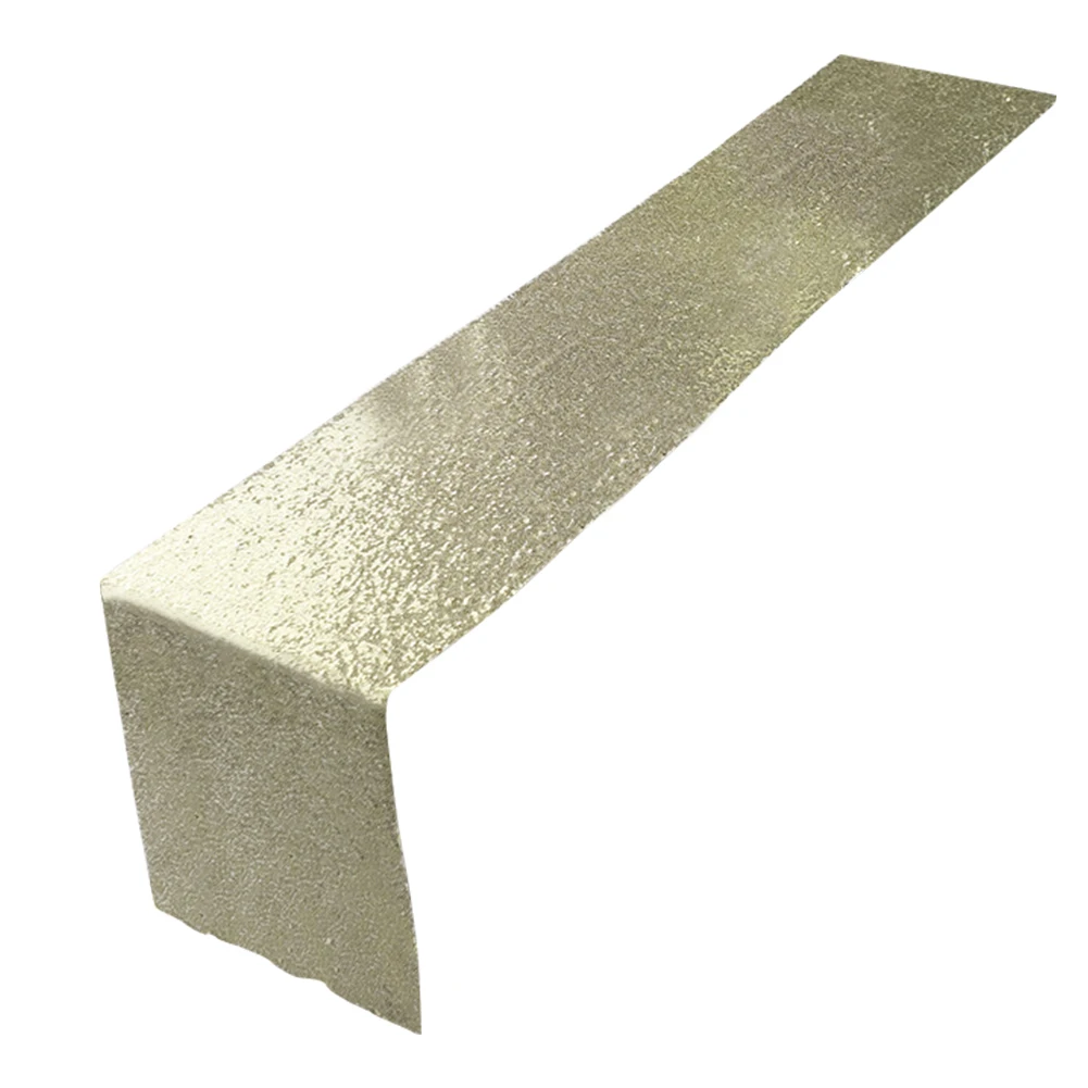 

Rectangle Wedding Party Cloth Sparkly Dinner Table Runner Kitchen Indoor Outdoor Banquet Home Decor Elegant Hotel Glitter Sequin