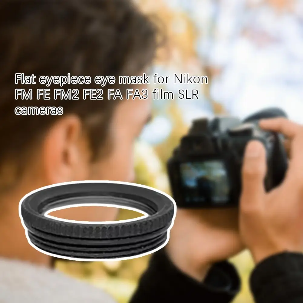 Фото Металлический окуляр видоискателя для Nikon FM FE FM2 FE2 FA FA3, пленочная зеркальная камера, плоский окуляр, плоская камера №5