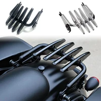 motorcycle detachable stealth luggage rack for harley road king street glide electra glide ultra classic custom 2009 2020