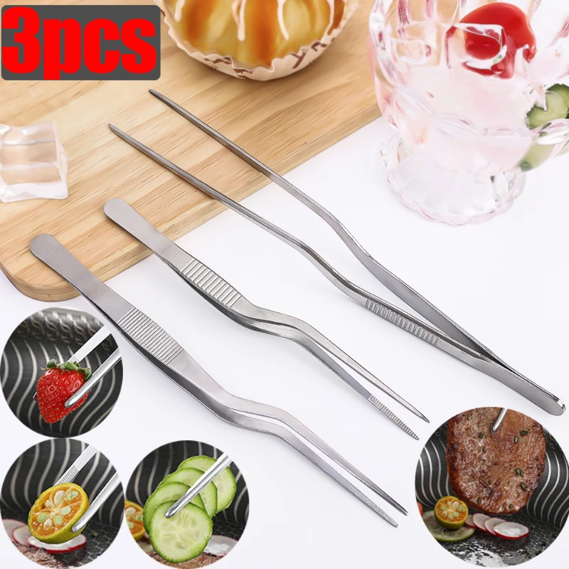 

3 шт., щипцы для барбекю, из нержавеющей стали