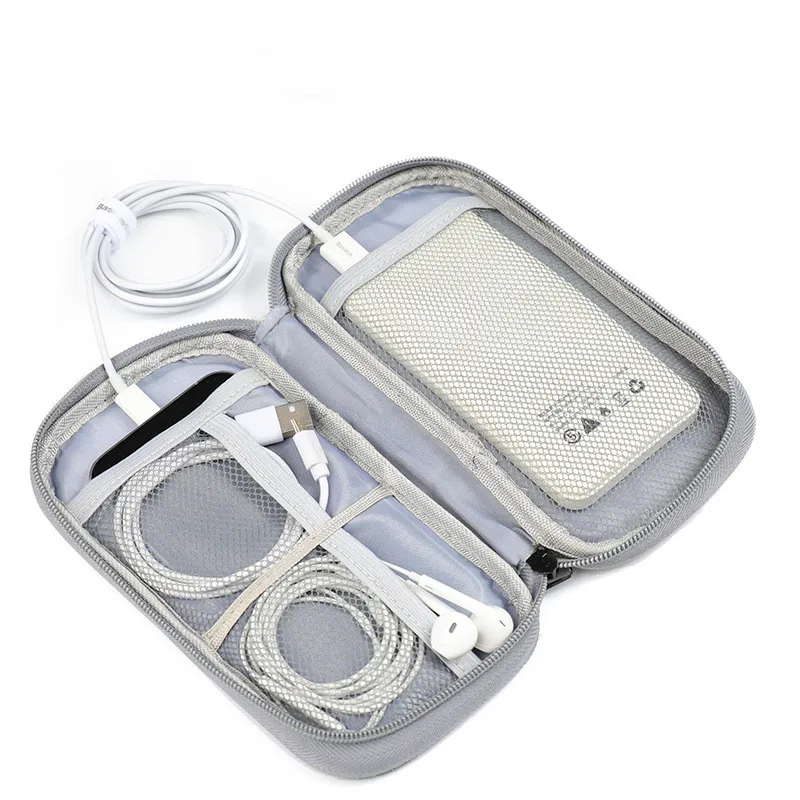 

Travel Cable Bag Portable Digital Storage Pouch Charger Data Cable USB Bag Organizer Waterproof Electronic Accessory Storage Bag