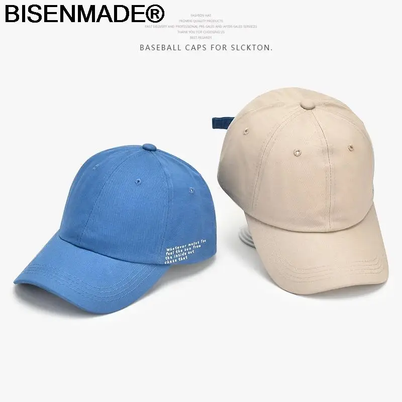 

Простая бейсбольная кепка BISENMADE, женская модная бейсболка с длинным хвостом, летние шляпы от солнца, стиль хип-хоп