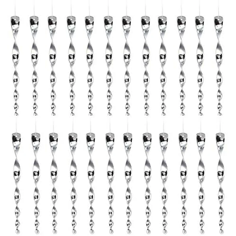 

24 шт./упаковка, отражающая спиральная штанга для отпугивания птиц