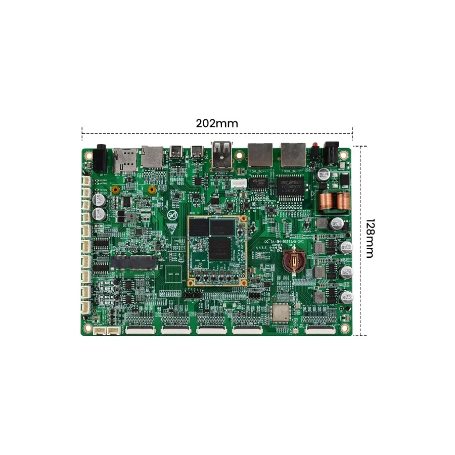 Фото Плата разработки Rockchip RV1126B AI SoM с бесплатным SDK, 3T NPU, Buildroot AI Camera, Smart IPC, комплект электронных модулей на базе RV1126. №2