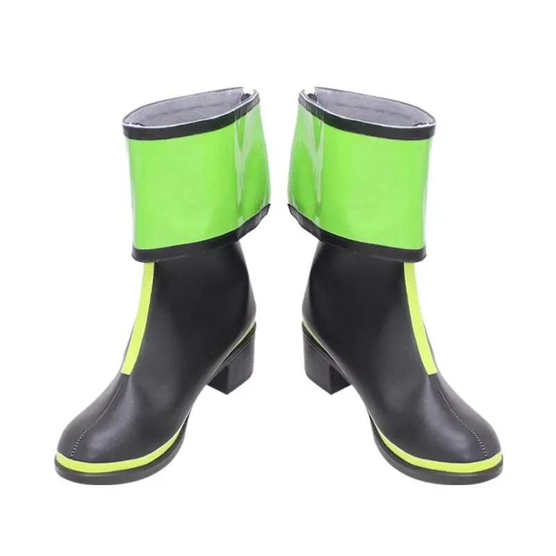 Игра Saiba Midori обувь для косплея женские реквизиты ботинки из искусственной кожи