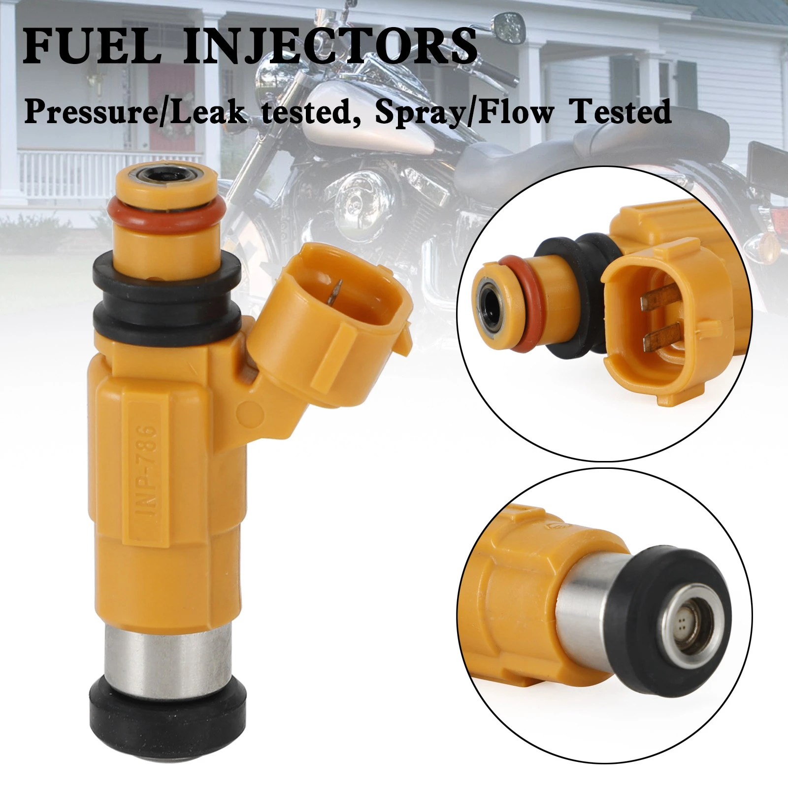 

Areyourshop 49033-1057 Fuel injectors INP-786 for Kawasaki 2000-2008 Vulcan 1500 1600 PN Motor Accessories