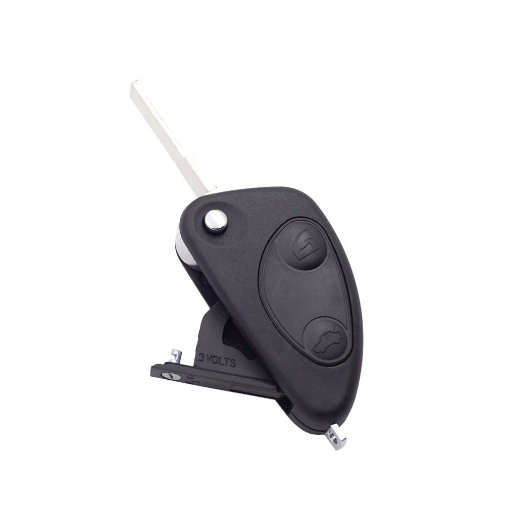 

Cocolockey чехол для ключа для Alfa Romeo GT 147 156 166, складной пульт дистанционного управления, 2 3 кнопки