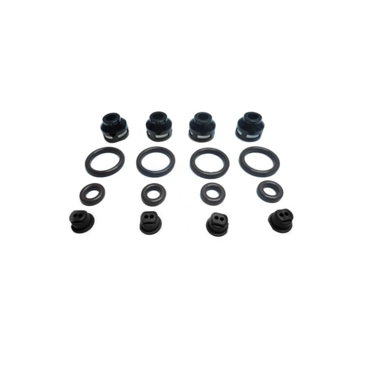 

4 Sets Fuel Injector Repair Kits Top Quality for Mazda 929 626 MX6 2.5l 3.0l 93-97 AY-RK151 AY-RK152